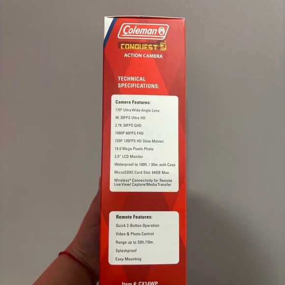 Coleman action camera